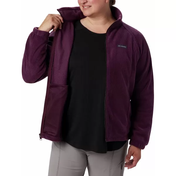 imageColumbia Womens Benton Springs Full ZipBlack Cherry