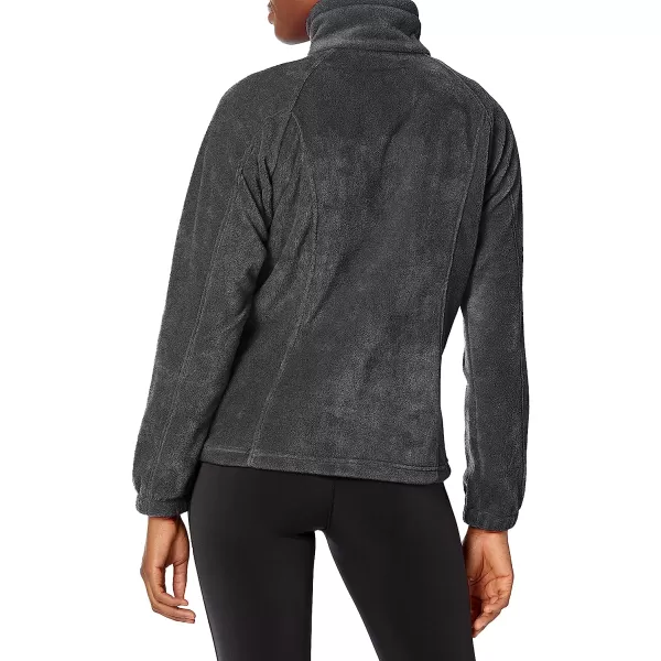 imageColumbia Womens Benton Springs Full ZipCharcoal Heather Fuchsia