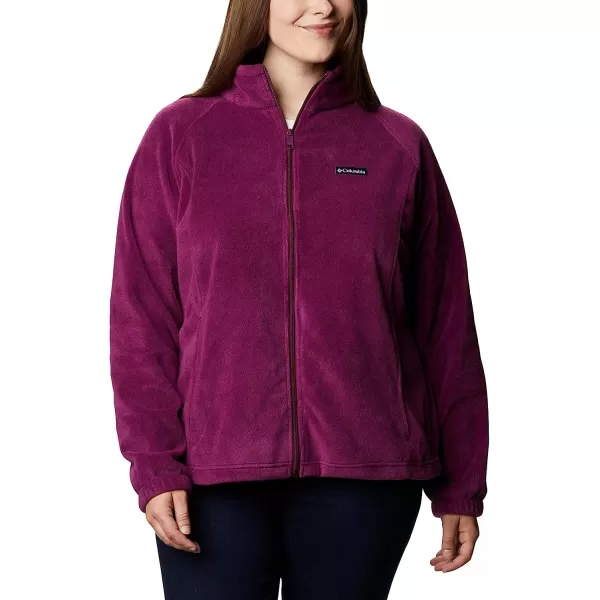 imageColumbia Womens Benton Springs Full ZipDark Raspberry