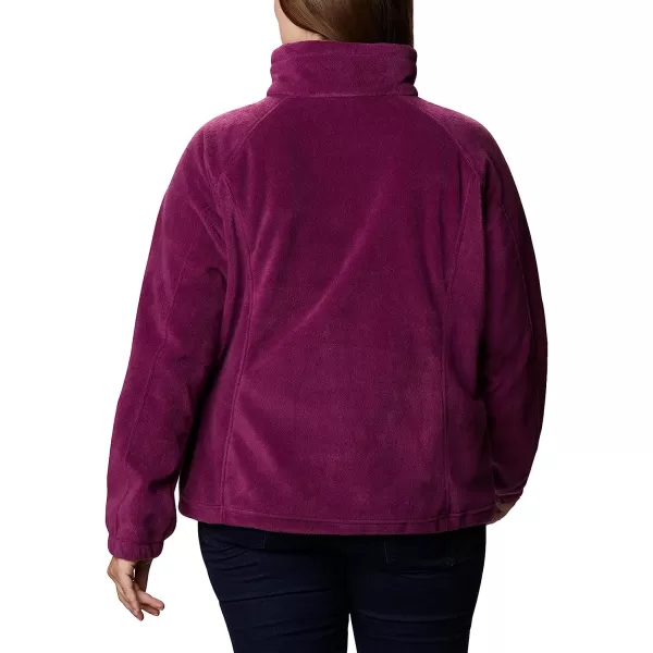imageColumbia Womens Benton Springs Full ZipDark Raspberry