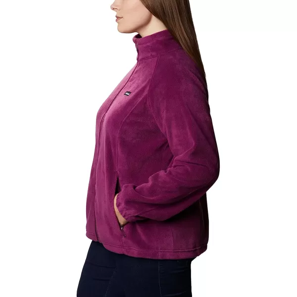 imageColumbia Womens Benton Springs Full ZipDark Raspberry