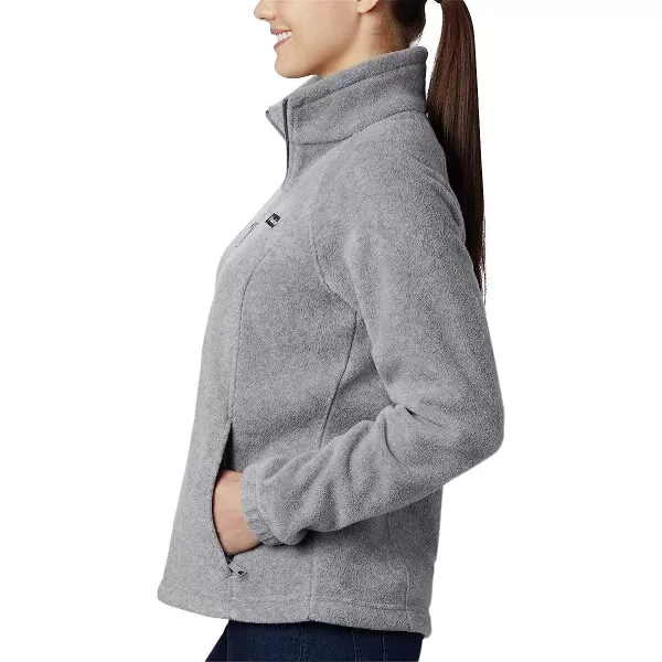 imageColumbia Womens Benton Springs Full ZipLight Grey Heather  Legacy