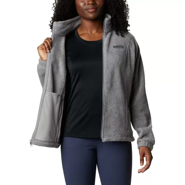 imageColumbia Womens Benton Springs Full ZipLight Grey Heather