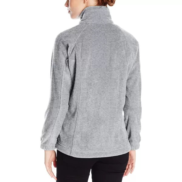 imageColumbia Womens Benton Springs Full ZipLight GreyBright Plum 2016