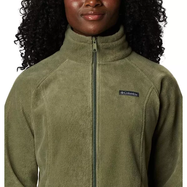 imageColumbia Womens Benton Springs Full ZipStone Green
