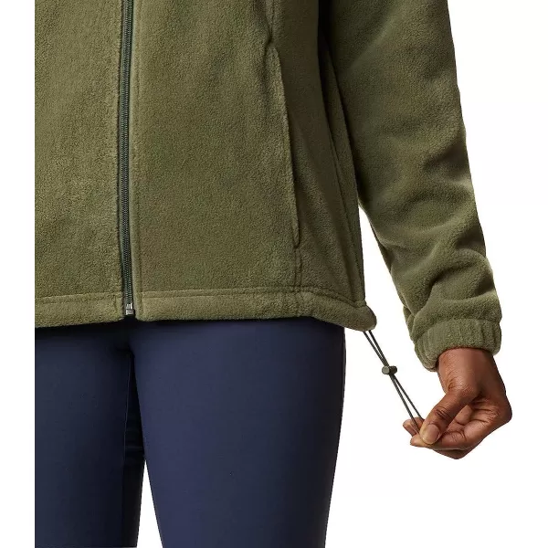 imageColumbia Womens Benton Springs Full ZipStone Green