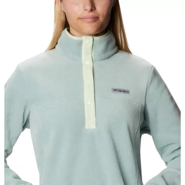 imageColumbia Womens Benton Springs Half Snap PulloverAqua ToneLight Lime