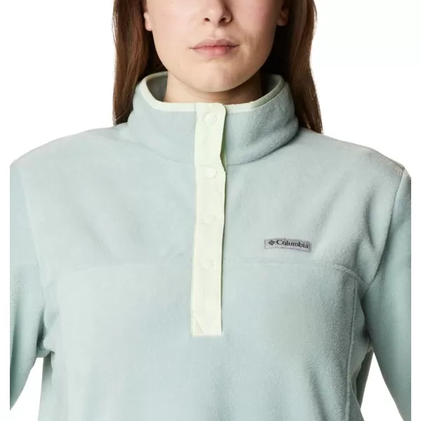 imageColumbia Womens Benton Springs Half Snap PulloverAqua ToneLight Lime