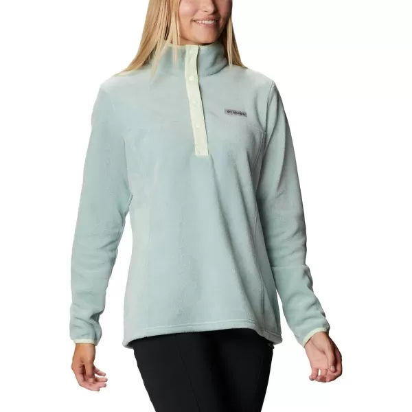 imageColumbia Womens Benton Springs Half Snap PulloverAqua ToneLight Lime