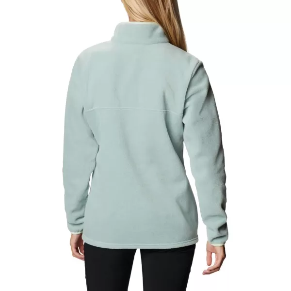 imageColumbia Womens Benton Springs Half Snap PulloverAqua ToneLight Lime