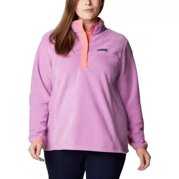 imageColumbia Womens Benton Springs Half Snap PulloverBlossom PinkSalmon