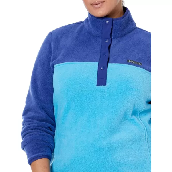 imageColumbia Womens Benton Springs Half Snap PulloverBlue ChillDark Sapphire