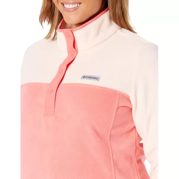 imageColumbia Womens Benton Springs Half Snap PulloverBlush PinkPeach Blossom