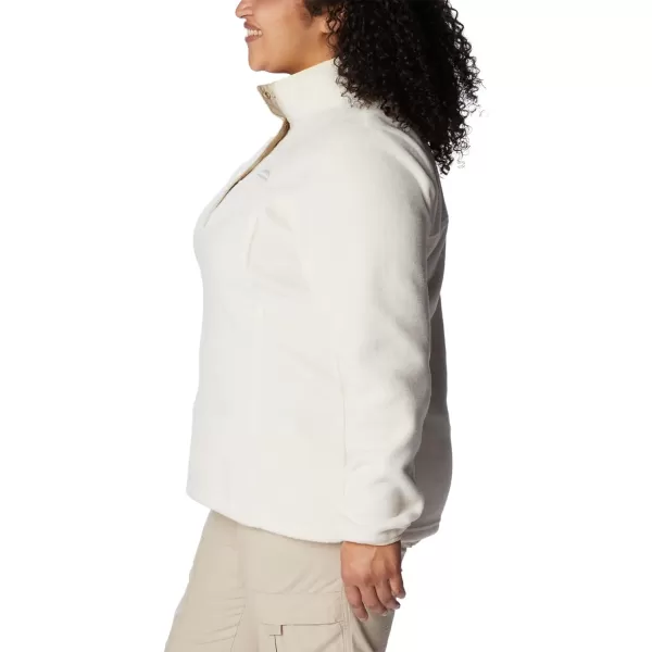 imageColumbia Womens Benton Springs Half Snap PulloverChalkAncient Fossil