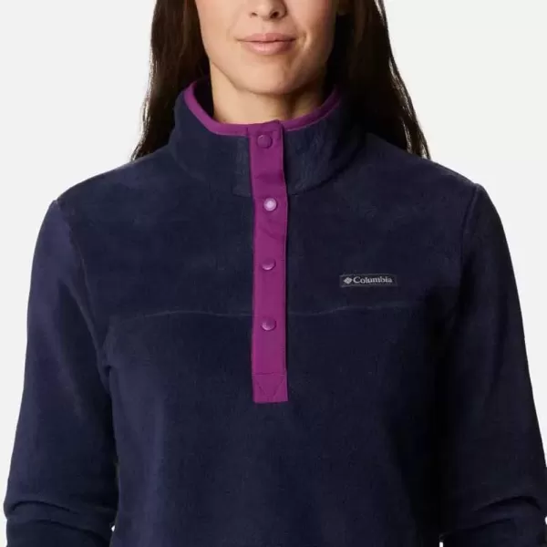 imageColumbia Womens Benton Springs Half Snap PulloverDark NocturnalPlum