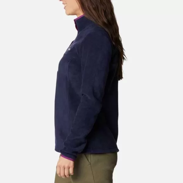imageColumbia Womens Benton Springs Half Snap PulloverDark NocturnalPlum