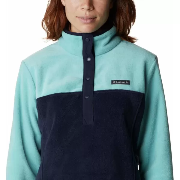 imageColumbia Womens Benton Springs Half Snap PulloverDark NocturnalSea Wave