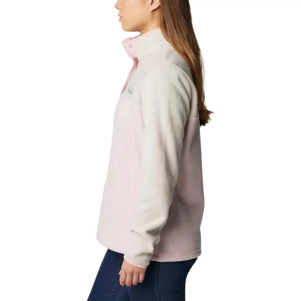 imageColumbia Womens Benton Springs Half Snap PulloverDusty PinkDark StoneDusty Pink