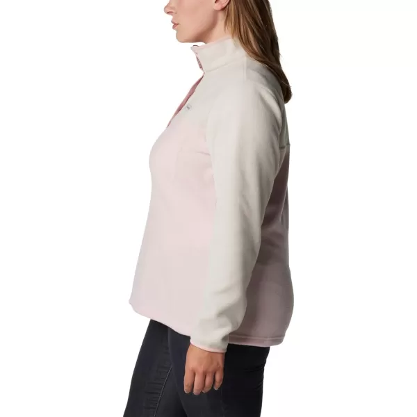 imageColumbia Womens Benton Springs Half Snap PulloverDusty PinkDark StoneDusty Pink