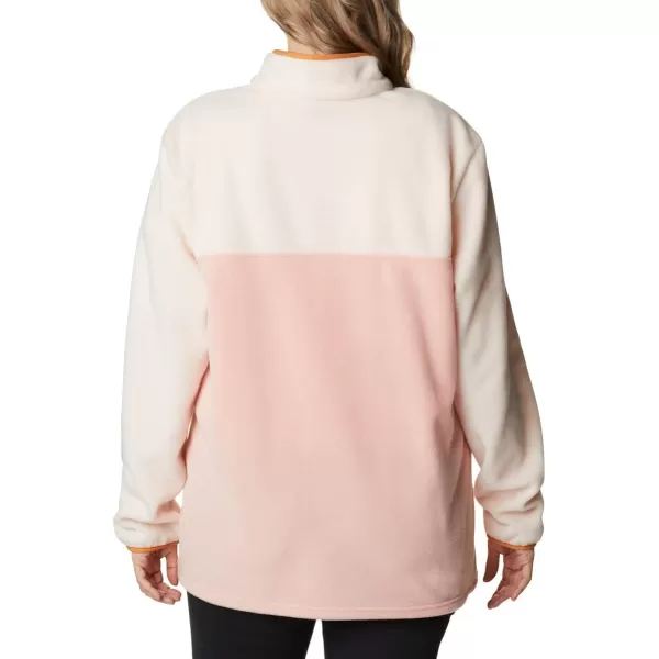 imageColumbia Womens Benton Springs Half Snap PulloverFaux PinkPeach Quartz