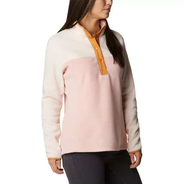 imageColumbia Womens Benton Springs Half Snap PulloverFaux PinkPeach Quartz