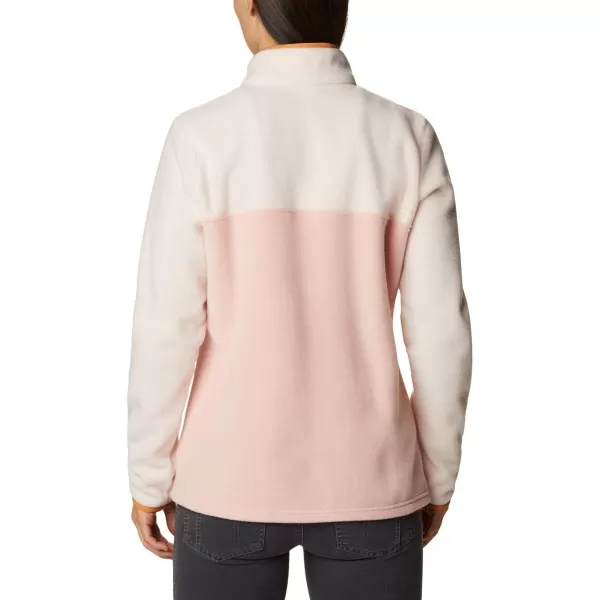 imageColumbia Womens Benton Springs Half Snap PulloverFaux PinkPeach Quartz