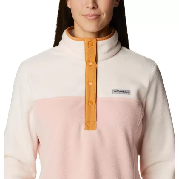 imageColumbia Womens Benton Springs Half Snap PulloverFaux PinkPeach Quartz