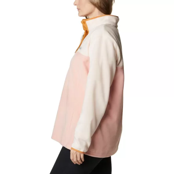 imageColumbia Womens Benton Springs Half Snap PulloverFaux PinkPeach Quartz