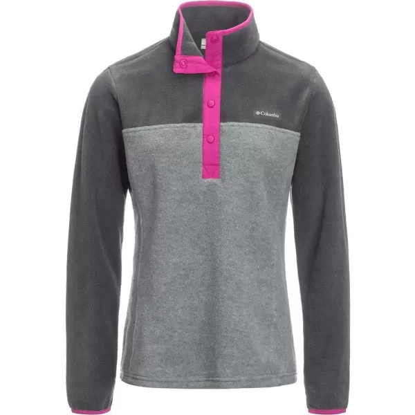 imageColumbia Womens Benton Springs Half Snap PulloverLight Grey HeatherShark