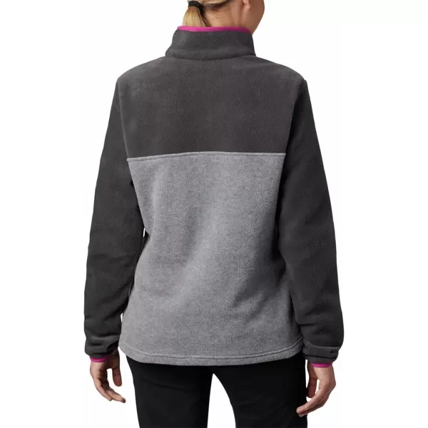 imageColumbia Womens Benton Springs Half Snap PulloverLight Grey HeatherShark