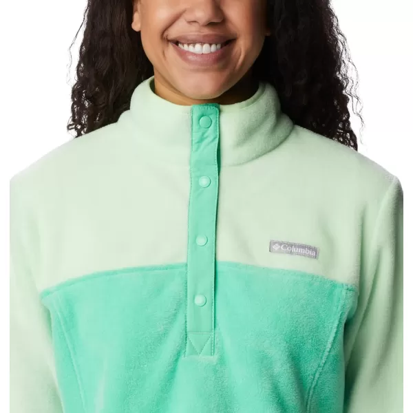 imageColumbia Womens Benton Springs Half Snap PulloverLight JadeKey West