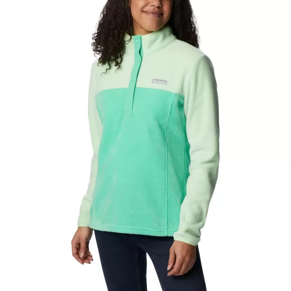 imageColumbia Womens Benton Springs Half Snap PulloverLight JadeKey West