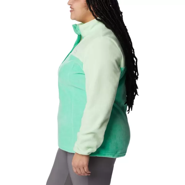 imageColumbia Womens Benton Springs Half Snap PulloverLight JadeKey West