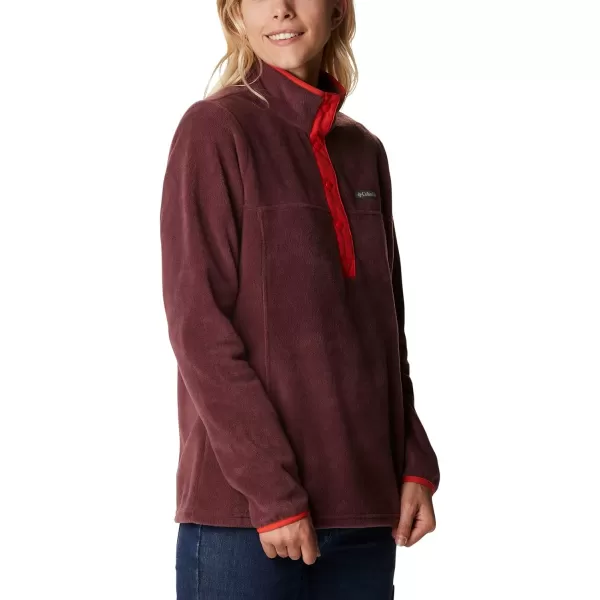 imageColumbia Womens Benton Springs Half Snap PulloverMalbecBold Orange