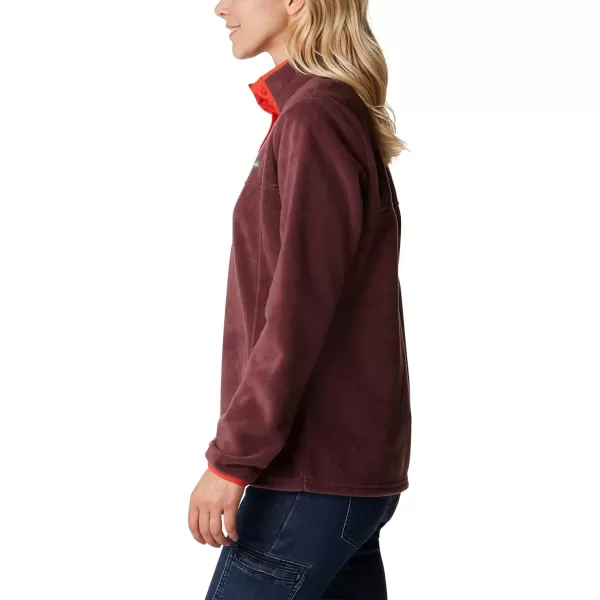 imageColumbia Womens Benton Springs Half Snap PulloverMalbecBold Orange