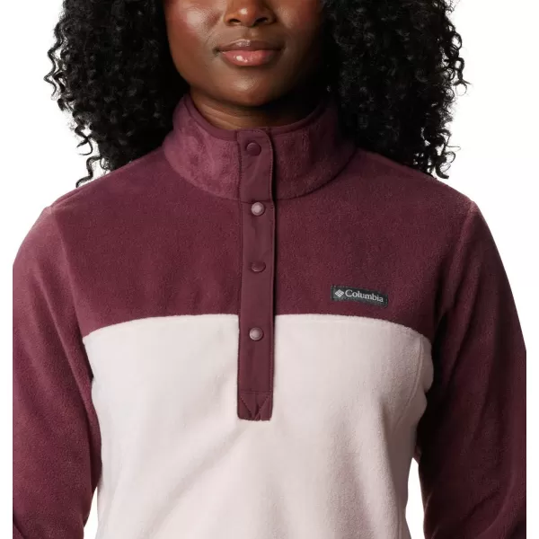 imageColumbia Womens Benton Springs Half Snap PulloverMalbecMineral Pink