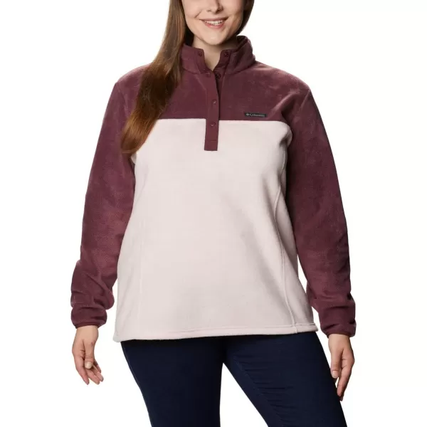 imageColumbia Womens Benton Springs Half Snap PulloverMalbecMineral Pink