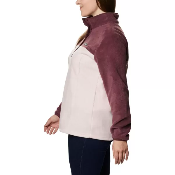 imageColumbia Womens Benton Springs Half Snap PulloverMalbecMineral Pink