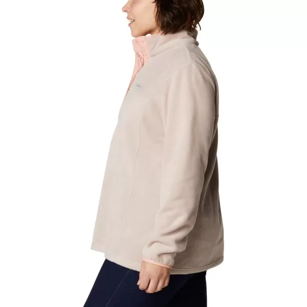 imageColumbia Womens Benton Springs Half Snap PulloverMauve VaporFaux Pink