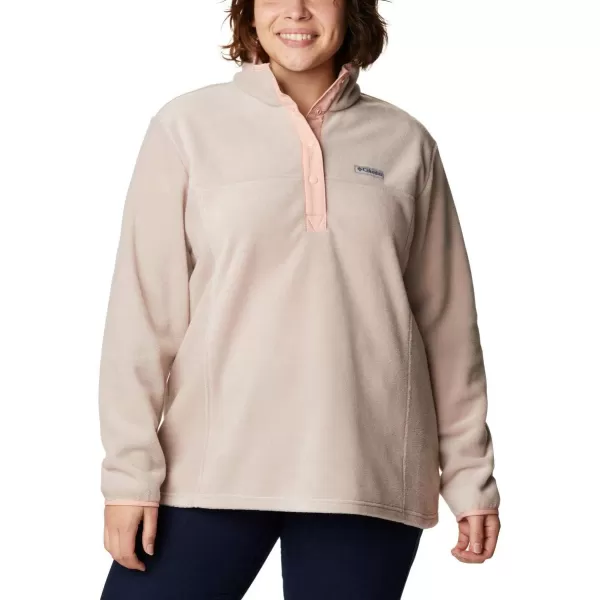 imageColumbia Womens Benton Springs Half Snap PulloverMauve VaporFaux Pink