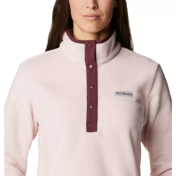 imageColumbia Womens Benton Springs Half Snap PulloverMineral PinkMalbec