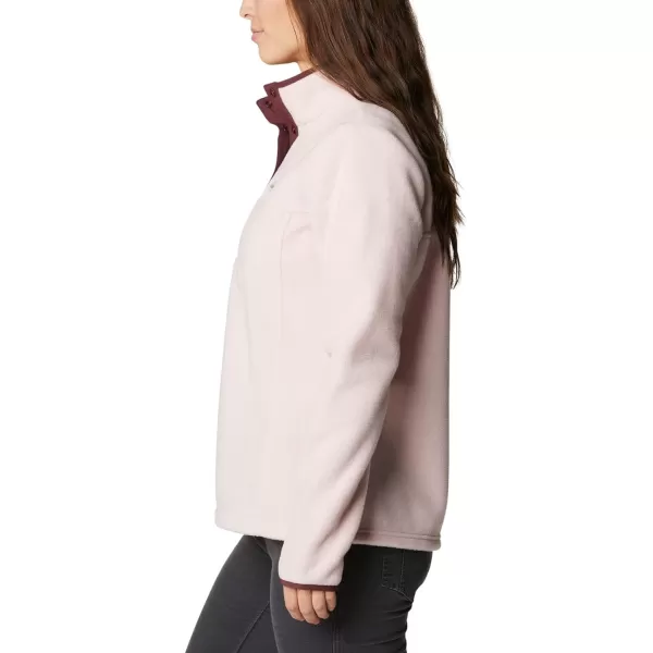 imageColumbia Womens Benton Springs Half Snap PulloverMineral PinkMalbec