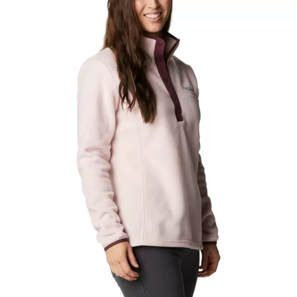 imageColumbia Womens Benton Springs Half Snap PulloverMineral PinkMalbec