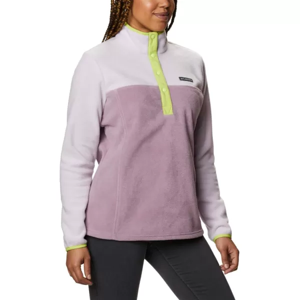 imageColumbia Womens Benton Springs Half Snap PulloverPale LilacWinter Mauve