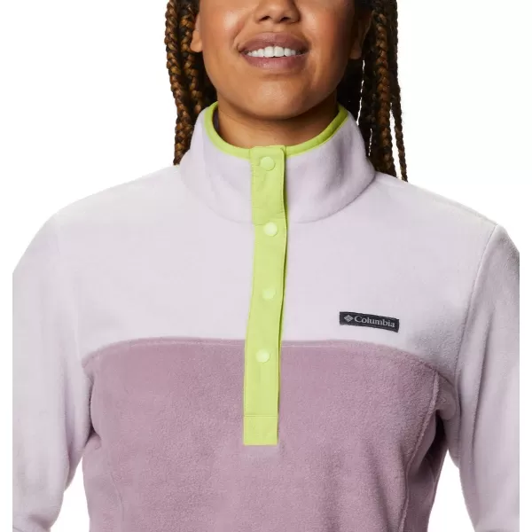 imageColumbia Womens Benton Springs Half Snap PulloverPale LilacWinter Mauve
