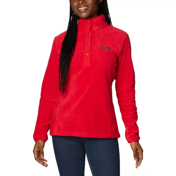 imageColumbia Womens Benton Springs Half Snap PulloverRed Lily