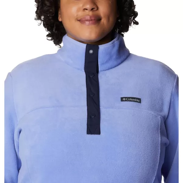 imageColumbia Womens Benton Springs Half Snap PulloverSerenityDark Nocturnal