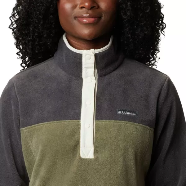 imageColumbia Womens Benton Springs Half Snap PulloverSharkStone Green