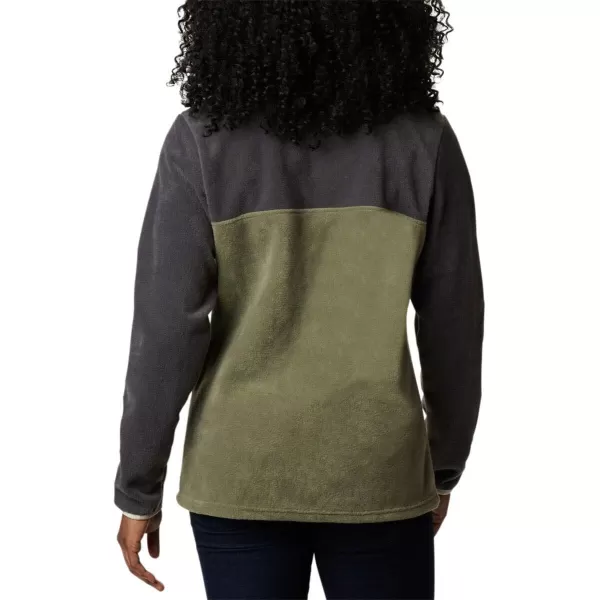 imageColumbia Womens Benton Springs Half Snap PulloverSharkStone Green