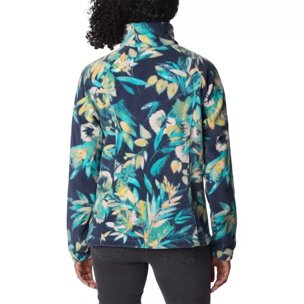 imageColumbia Womens Benton Springs Printed Full ZipBright AquaWisterian